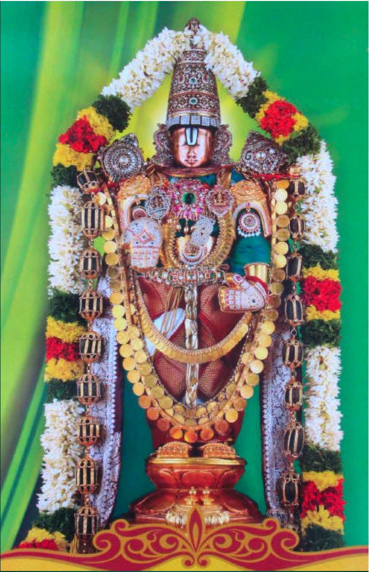 Image result for Malayappa Swamy deity at Tirupati